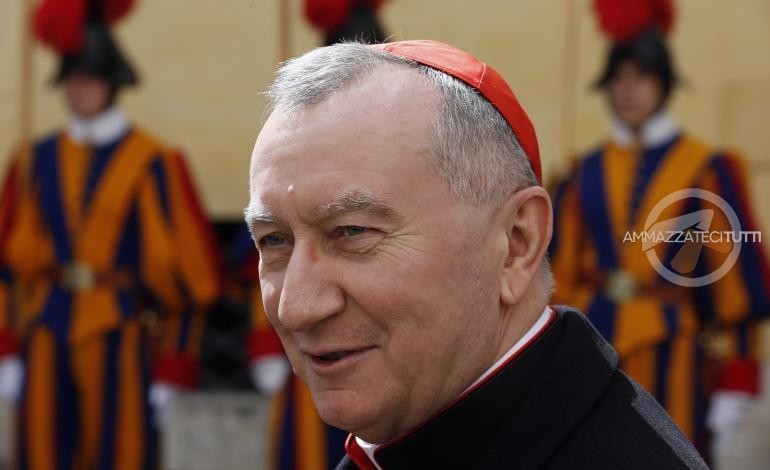 Il segretario di Stato Vaticano cardinal Pietro Parolin