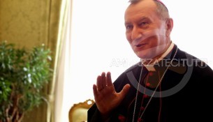 Il segretario di Stato Vaticano cardinal Pietro Parolin